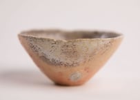 自然釉緋色ぐい呑 Natural ash-glazed sake cup with scarlet tones　TC-29