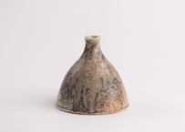 自然釉一輪挿　Single-Flower Vase with Natural Ash Glaze　R8-212