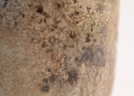 窯変扁花入　Flattened Kiln-Transformed Flower Vessel　F7_17