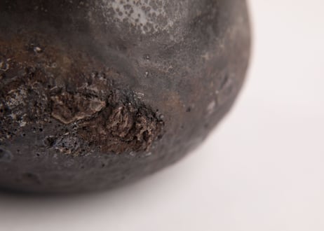 自然釉花入　Natural Ash-Glazed Flower Vessel　F7_30
