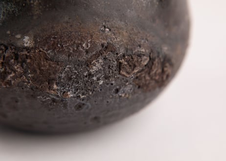 自然釉花入　Natural Ash-Glazed Flower Vessel　F7_30