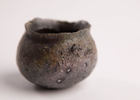自然釉小壷　Small Jar with Natural Ash Glaze　F7_52