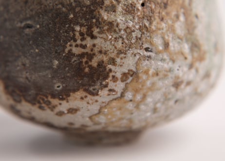 自然釉一輪挿　Single-Flower Vase with Natural Ash Glaze　F7_25