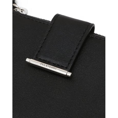 ジルスチュアート ベルテッド 二つ折り ウォレット Black JILL STUART 財布