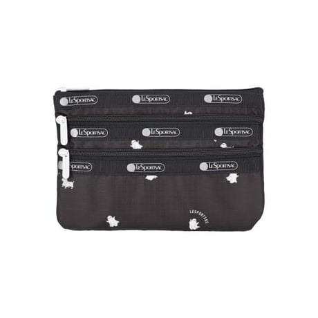 レスポートサック 3 ZIP COSMETIC POUCH HAPPY HAUNTING 7158 HH11 lesportsac ポーチ