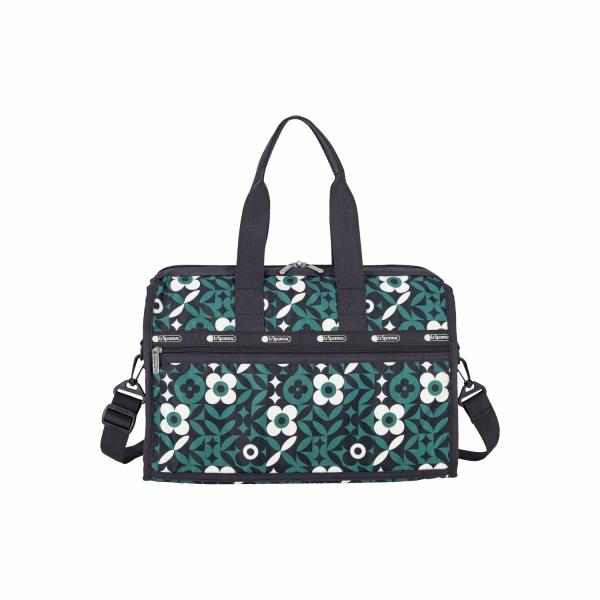 レスポートサック DELUXE MEDIUM WEEKENDER BOTANIC TILE 4