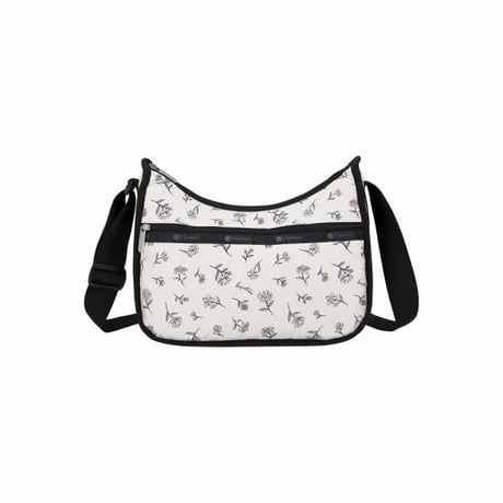 レスポートサック Classic Hobo INK SKETCHED FLORAL IVORY 7520 HG81 lesportsac ショルダーバッグ
