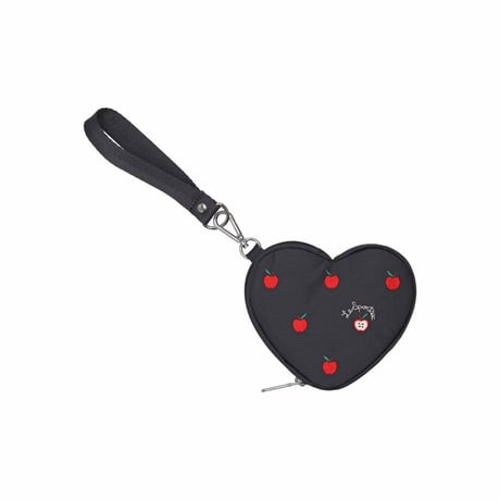 レスポートサック HEART WRISTLET RED APPLE EMBROIDERY 3006 HG78 lesportsac ポーチ