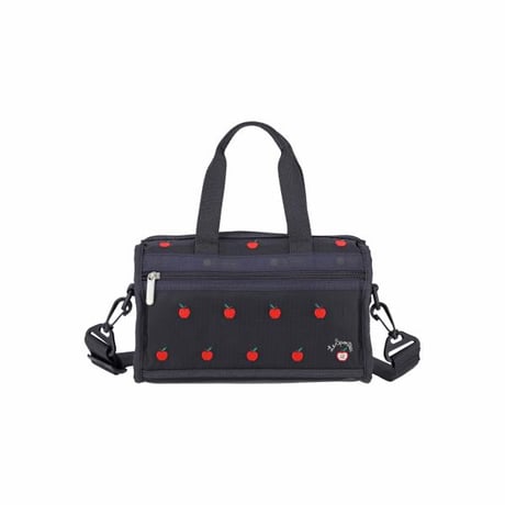 レスポートサック TOP HANDLE MINI DUFFEL CROSSBODY RED APPLE EMBROIDERY 3061 HG78 lesportsac ショルダーバッグ