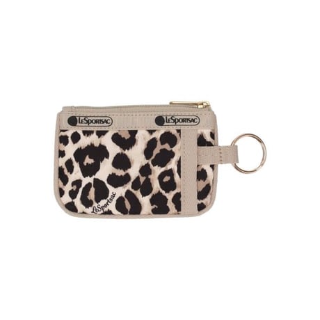 レスポートサック KEY CARD HOLDER LATTE LEOPARD 4009 HH07 lesportsac 財布
