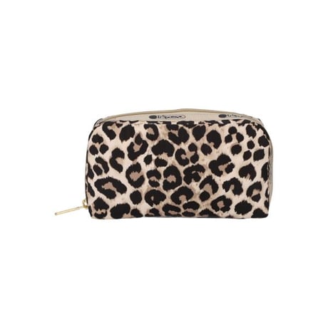 レスポートサック RECTANGULAR COSMETIC POUCH LATTE LEOPARD 6511 HH07 lesportsac ポーチ