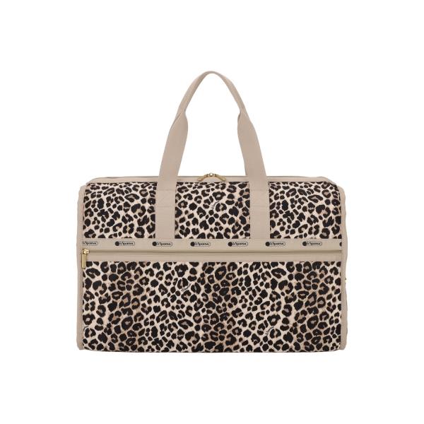 レスポートサック DELUXE LARGE WEEKENDER LATTE LEOPARD 4