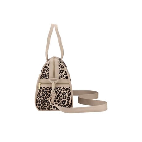 レスポートサック DELUXE MEDIUM WEEKENDER LATTE LEOPARD 4318 HH07 lesportsac ショルダーバッグ