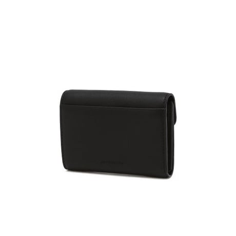 ジルスチュアート クラスプ 三つ折り ウォレット Black JILL STUART 財布