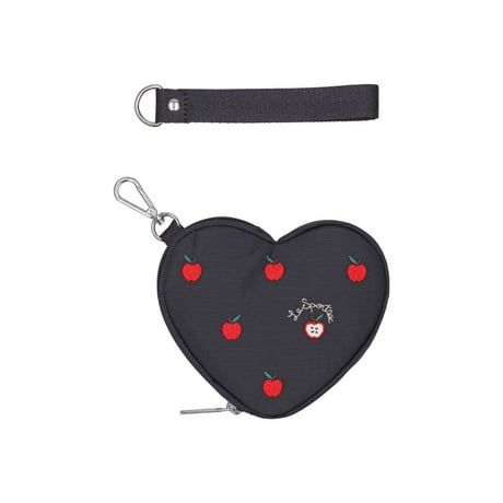 レスポートサック HEART WRISTLET RED APPLE EMBROIDERY 3006 HG78 lesportsac ポーチ