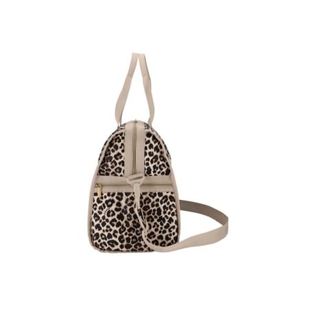 レスポートサック DELUXE LARGE WEEKENDER LATTE LEOPARD 4319 HH07 lesportsac ショルダーバッグ