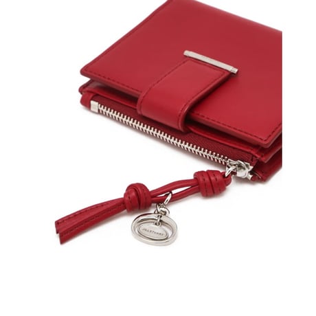 ジルスチュアート ベルテッド 二つ折り ウォレット Red JILL STUART 財布