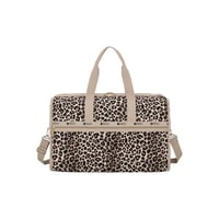レスポートサック DELUXE LARGE WEEKENDER LATTE LEOPARD 4319 HH07 lesportsac ショルダーバッグ