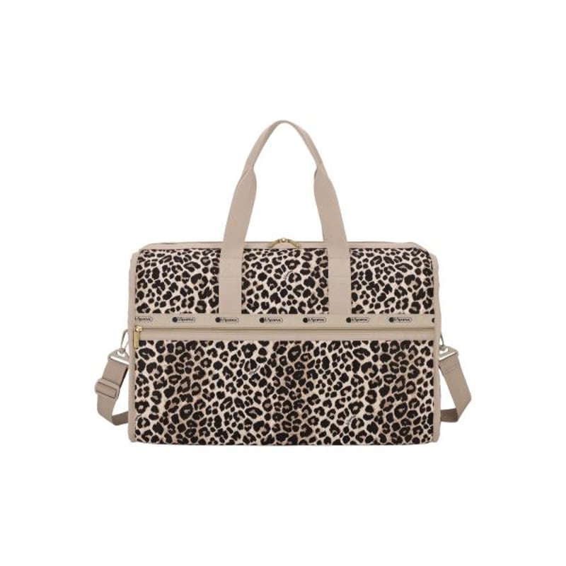 レスポートサック DELUXE LARGE WEEKENDER LATTE LEOPARD 4