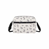 レスポートサック DANIELLA CROSSBODY INK SKETCHED FLORAL IVORY 2434 HG81 lesportsac ショルダーバッグ