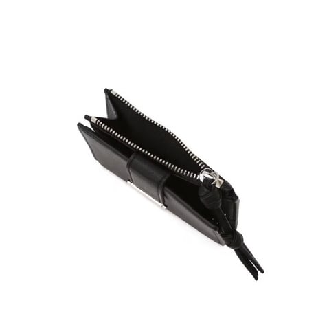 ジルスチュアート ベルテッド 二つ折り ウォレット Black JILL STUART 財布