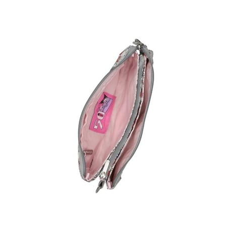レスポートサック マイメロディ MEDIUM KOKO CROSSBODY MY MELODY KUROMI GRAY 4346 HC02 lesportsac ショルダーバッグ