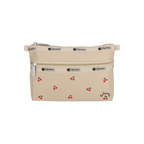 レスポートサック Cosmetic Clutch CHERRY EMBROIDERY 7105 HF98 lesportsac ポーチ