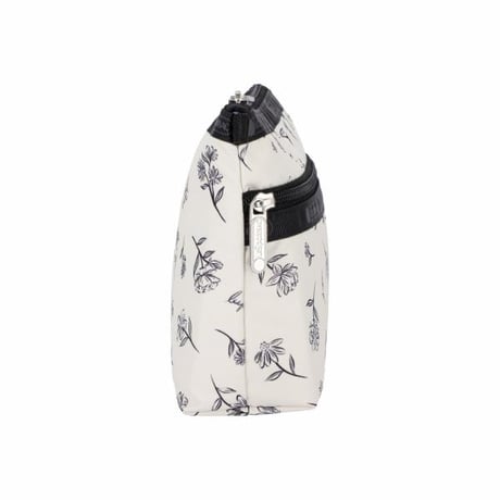 レスポートサック Cosmetic Clutch INK SKETCHED FLORAL IVORY 7105 HG81 lesportsac ポーチ