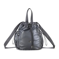 ザ・ノースフェイス BONNEY BUCKET BAG MINI PADDED ボニーバケットバッグミニ パデット Silver Gray THE NORTH FACE ショルダーバッグ