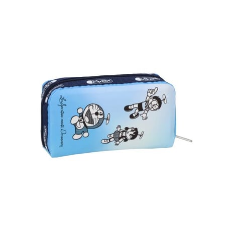 レスポートサック ドラえもん RECTANGULAR COSMETIC POUCH DORAEMON WORLD IN LIGHT 6511 HH27 lesportsac ポーチ