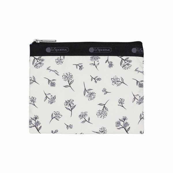 レスポートサック Classic Hobo INK SKETCHED FLORAL IVORY