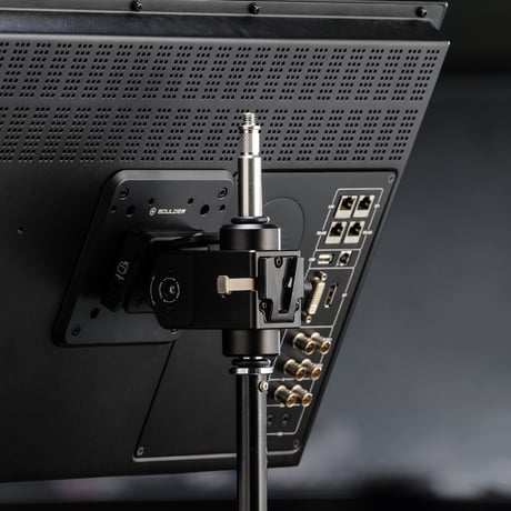 Baby Pin Monitor Mount for Boulder Camera Cart - Black (TC-T01-BPM-B)
