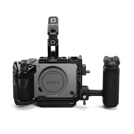 ソニー FX5用フル/ハーフ対応カメラケージ ベースキット (TA-T108-A) [トップ・サイドハンドル付属]