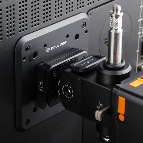 Baby Pin Monitor Mount for Boulder Camera Cart - Black (TC-T01-BPM-B)