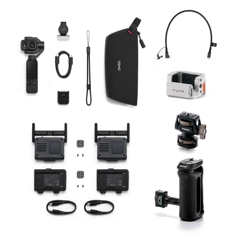 [当店限定] DJI Osmo Pocket 4P × SDR Transmission 2 リモートモニタリング キット