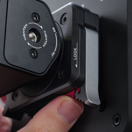 Baby Pin Monitor Mount for Boulder Camera Cart - Black (TC-T01-BPM-B)
