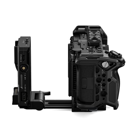 ソニー FX5用フル/ハーフ対応カメラケージ パワーキット (TA-T108-B)  [Vマウントバッテリープレート付属]