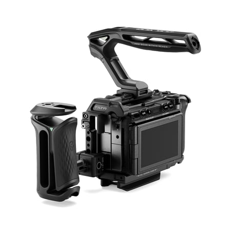 ソニー FX5用フル/ハーフ対応カメラケージ ベースキット (TA-T108-A) [トップ・サイドハンドル付属]