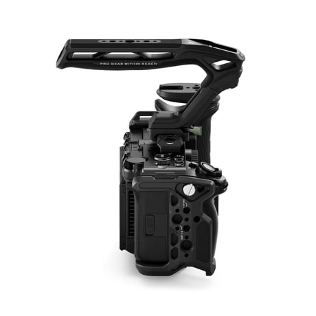 ソニー FX5用フル/ハーフ対応カメラケージ ベースキット (TA-T108-A) [トップ・サイドハンドル付属]