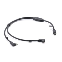 TILTA Nucleus オートフォーカス アダプター用 デュアルUSB-Cコントロールケーブル（45cm）(TCB-USBC-2USBC-45)