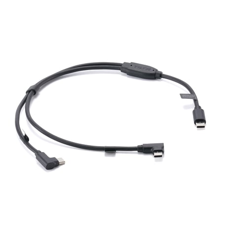 TILTA Nucleus オートフォーカス アダプター用 デュアルUSB-Cコントロールケーブル（45cm）(TCB-USBC-2USBC-45)
