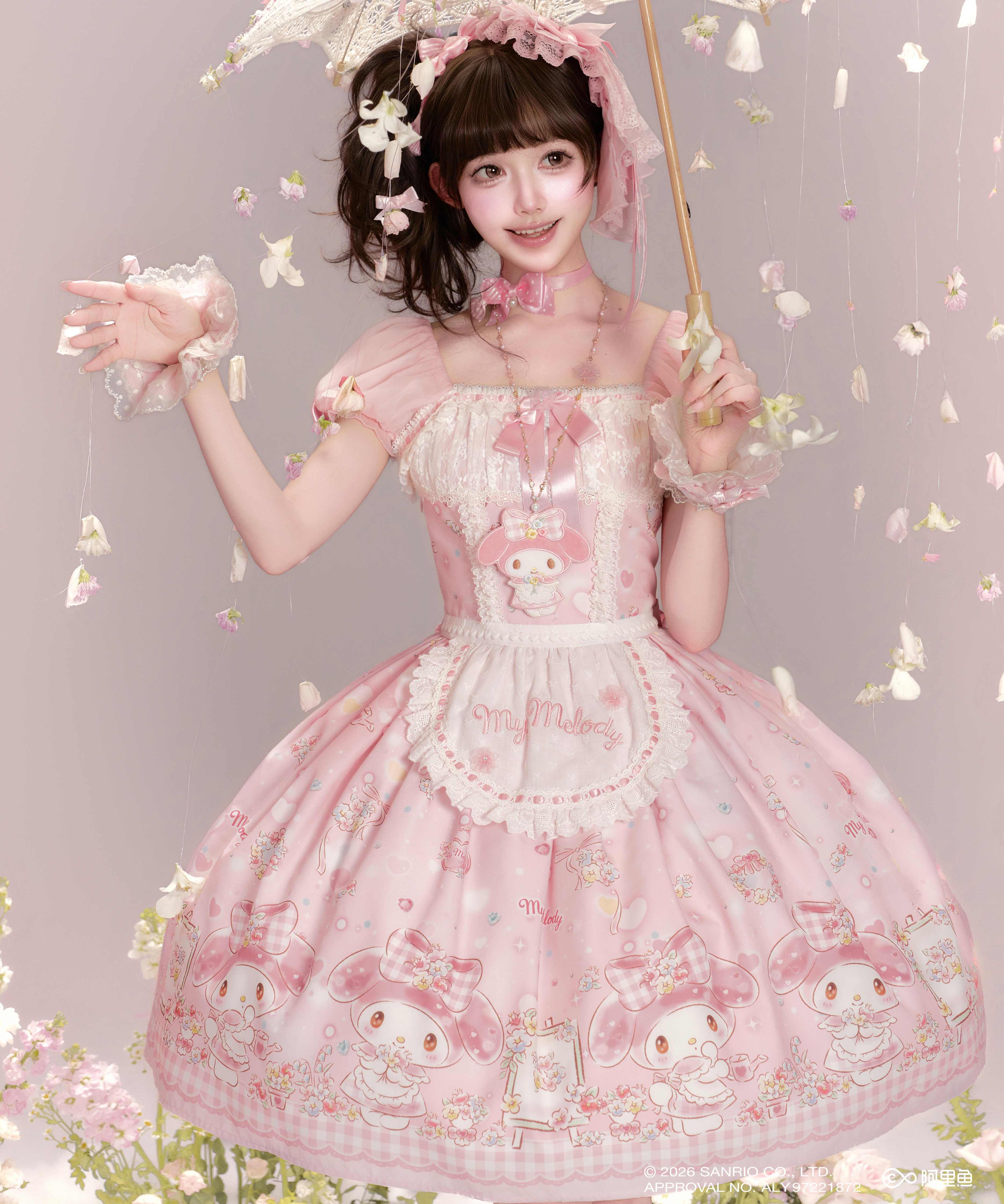 仲夏×サンリオ」マイメロディ ワンピース【10/17まで】ロリータ | GIRLISM