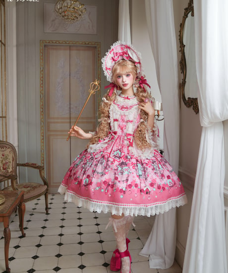 「花箱×Barbieコラボ」くるみ割り人形ドレス【9/20まで】ロリータ