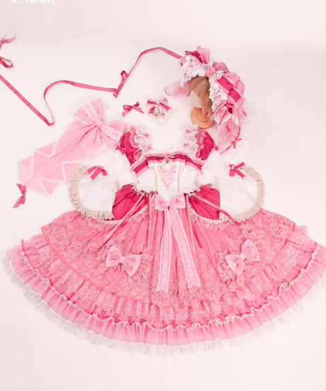 「花箱×Barbieコラボ」ジュネヴィーヴ姫ドレス【9/20まで】ロリータ