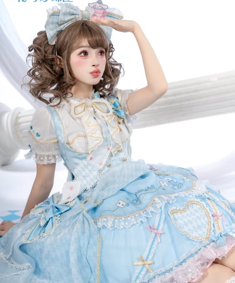 「花箱×サンリオ」シナモンマジック ショートジャンパースカート【10/10まで】ロリータ