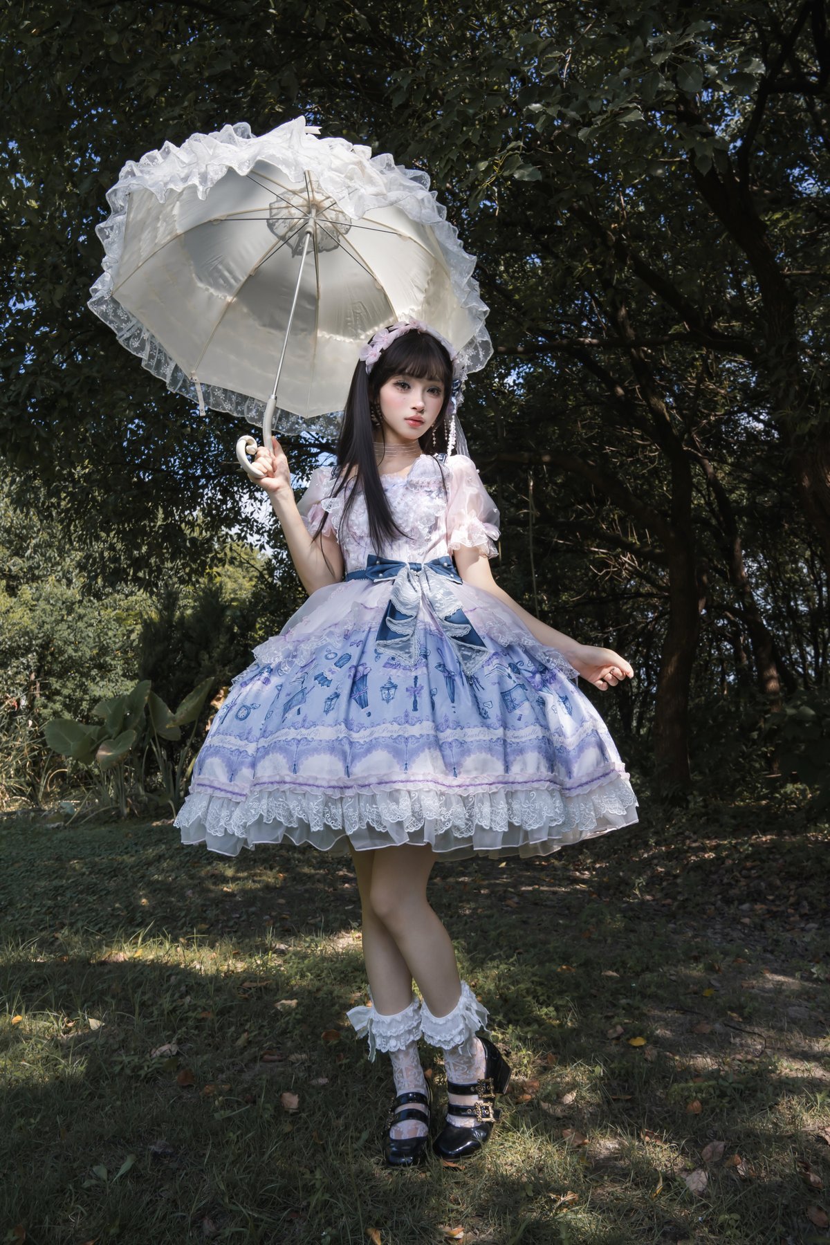 To The Rain」柄付きワンピース【8/18まで】ロリータ | GIRLISM