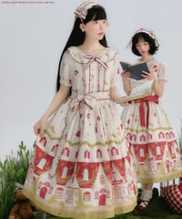 「Red House」ワンピース、ヘッドドレス【8/10まで】ロリータ