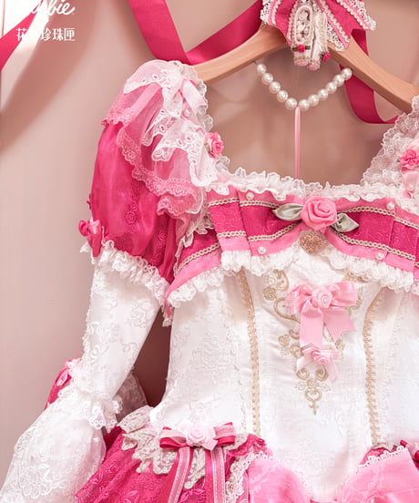 「花箱×Barbieコラボ」ジュネヴィーヴ姫ドレス【9/20まで】ロリータ