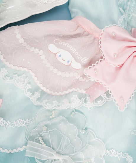 「花箱×サンリオ」シナモンオーシャン 無地ワンピース【10/10まで】ロリータ