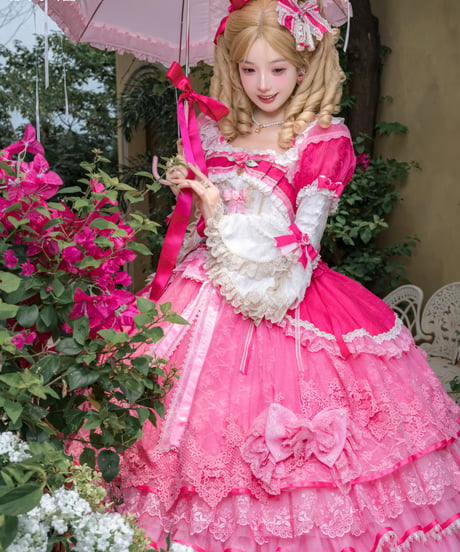 「花箱×Barbieコラボ」ジュネヴィーヴ姫ドレス【9/20まで】ロリータ